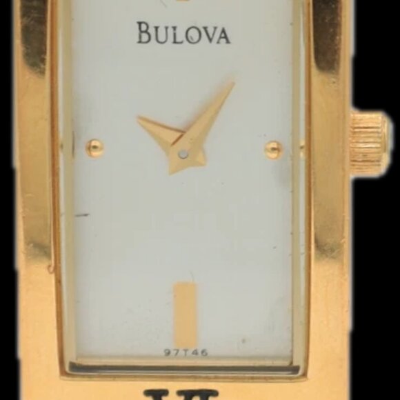 2004 Bulova 97T46 Commerce Route Ladies Quartz Wristwatch Japan Gold Tone - Picture 4 of 5